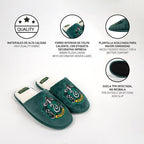 Zapatillas Casa Abierta Harry Potter Slytherin Talla 40-41