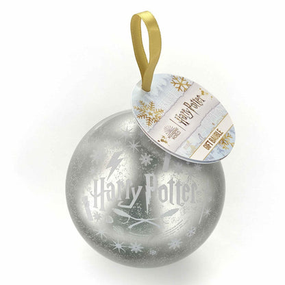 Harry Potter Bola de Navidad con collar Hufflepuff