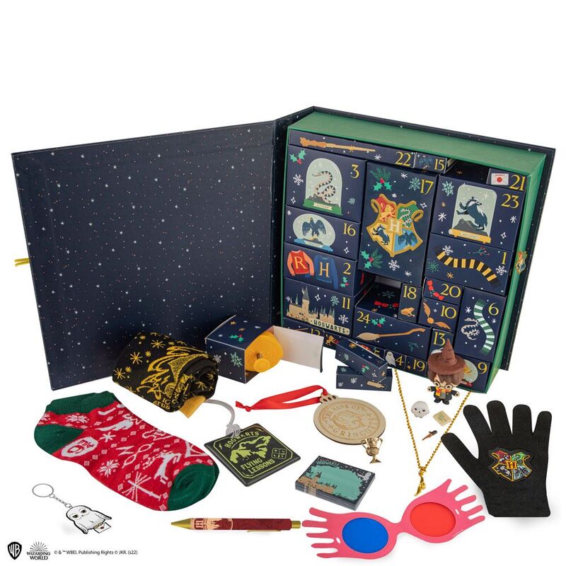 Calendario de Adviento Deluxe Harry Potter Hogwarts