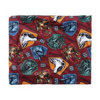 Pack Regalo Gorro Cuello Guantes Escudos Harry Potter