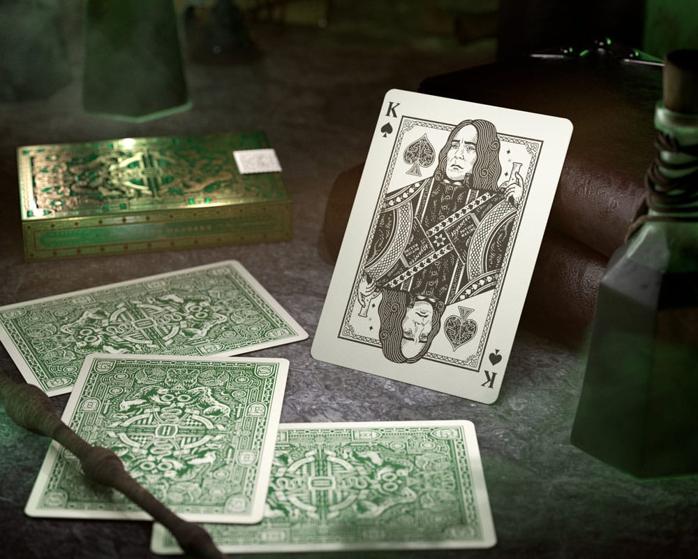 Harry Potter Baraja de cartas Green Version (Slytherin)