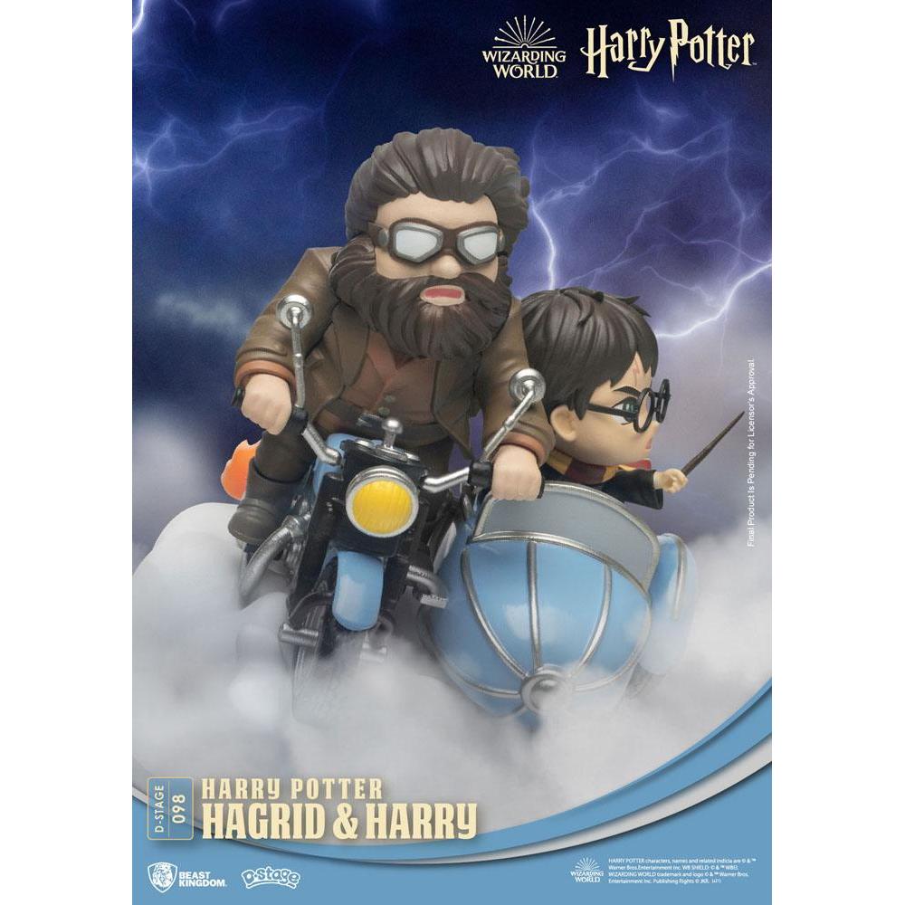 Harry Potter Diorama PVC D-Stage Hagrid & Harry New Version 15 cm