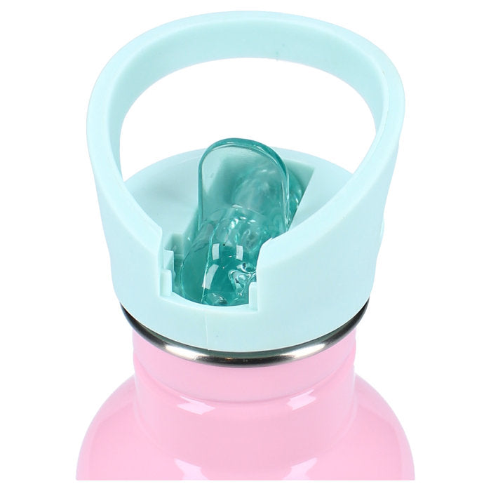 Botella Aluminio Termica Con Pajita 500Ml Stitch Take A Sip