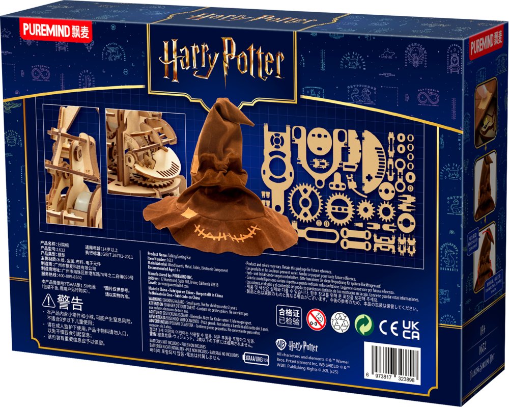 Maqueta Harry Potter Sombrero Seleccionador