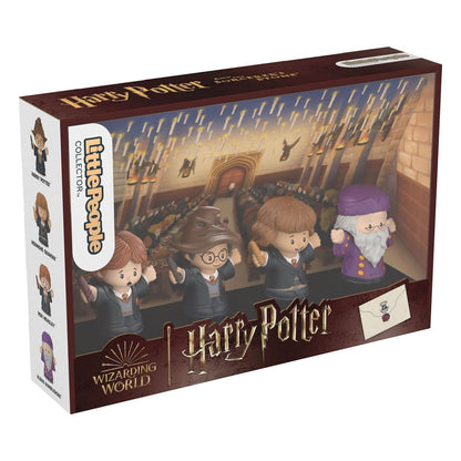 Harry Potter Pack de 4 Minifiguras Fisher-Price Little People Collector Piedra Filosofal 6 cm