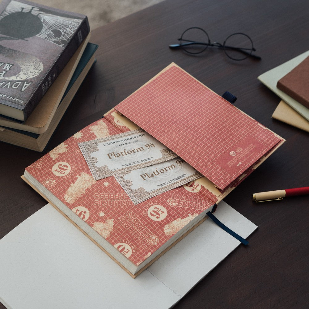 Cuaderno Premium A5 Con Boligrafo Harry Potter Plataforma 9 34