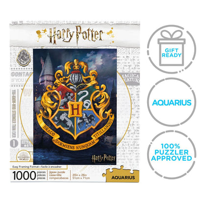 Harry Potter Puzzle Hogwarts Logo (1000 piezas)