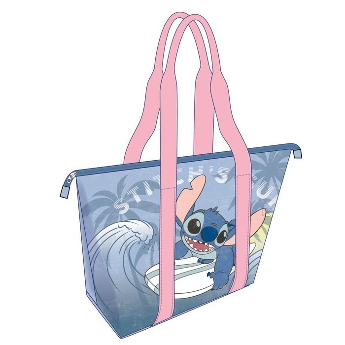 Bolsa Playa Stitch Pastel Surf