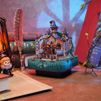 Maqueta Musical Castillo Magico Con Luz