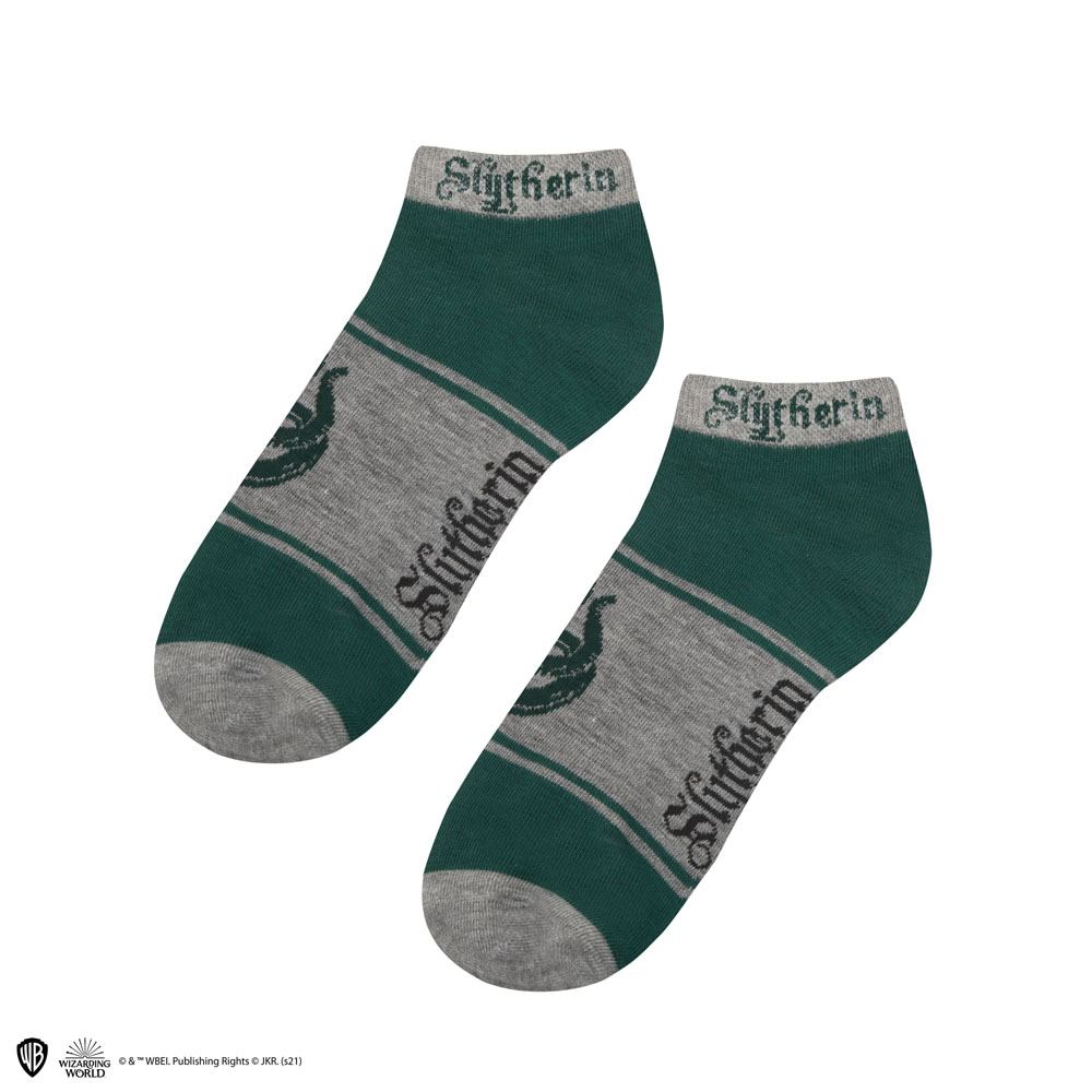 Harry Potter Pack de 3 Pares de calcetines tobilleros Slytherin
