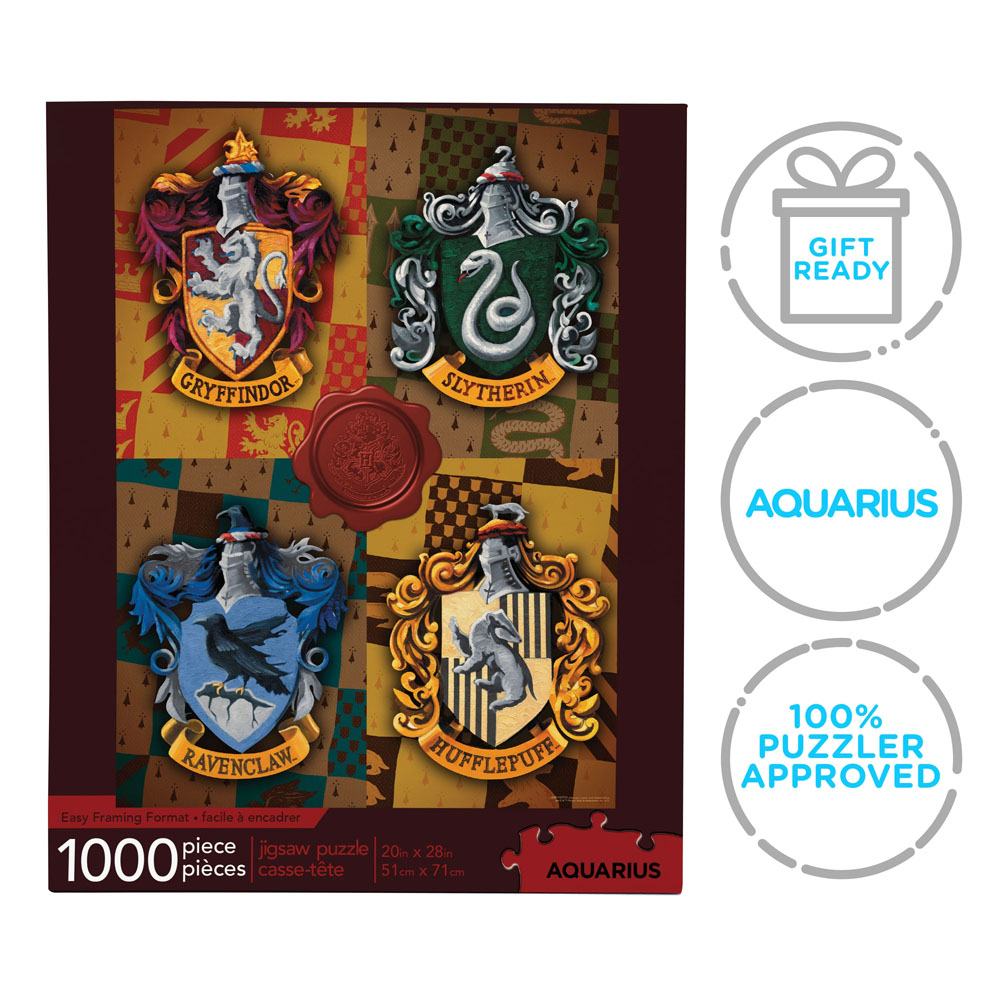 Harry Potter Puzzle Crests (1000 piezas)