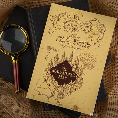 Cuaderno A5 Harry Potter Mapa Merodeadores