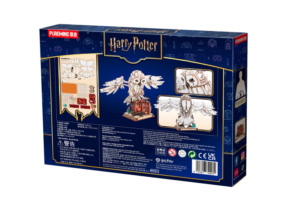 Maqueta Harry Potter Hedwig