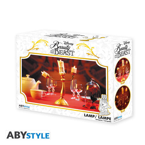Lámpara Disney La Bella Y La Bestia Lumiere