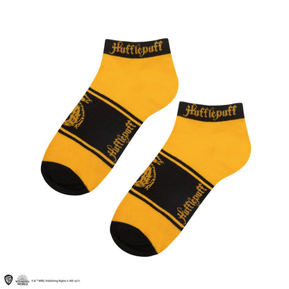 Harry Potter Pack de 3 Pares de calcetines tobilleros Hufflepuff