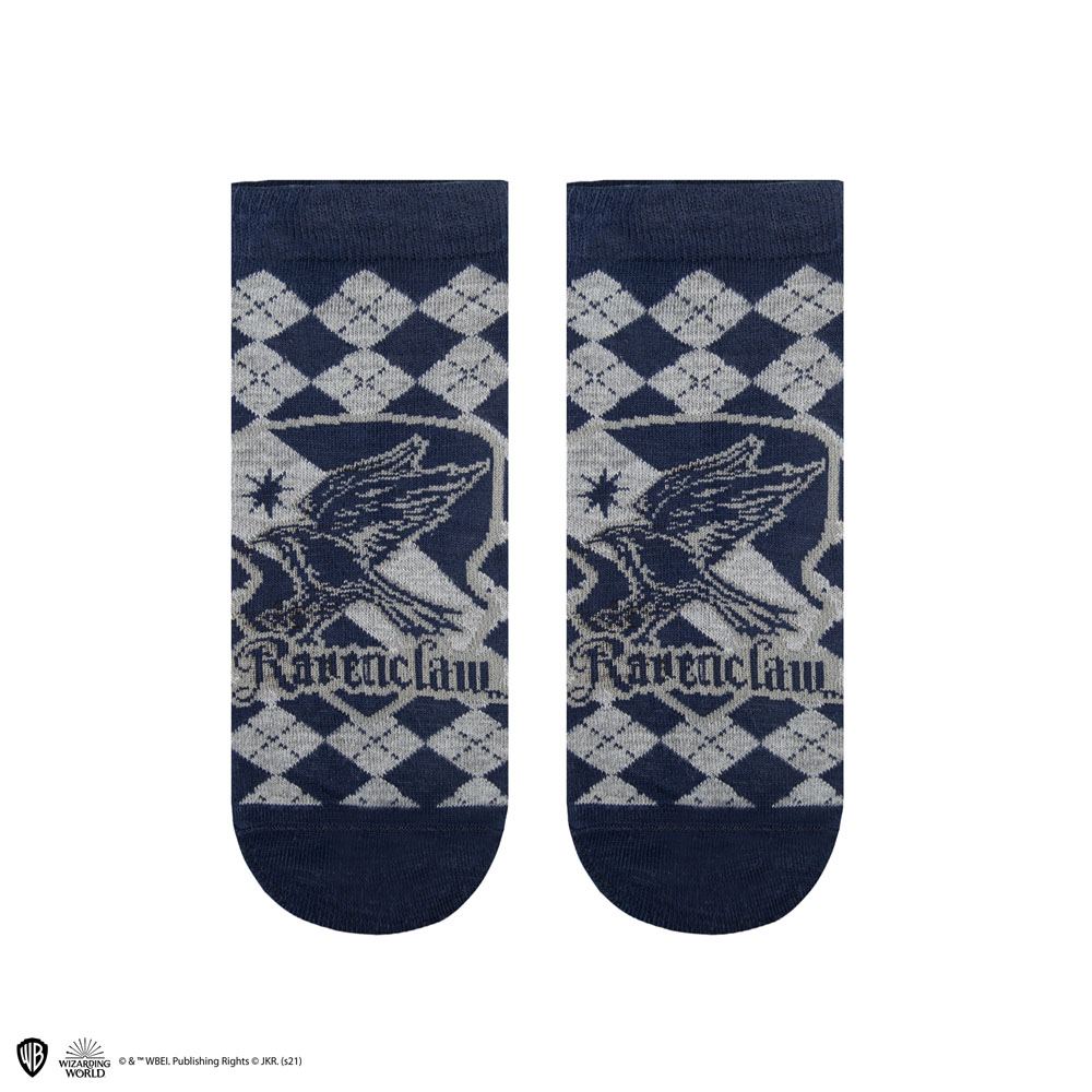 Harry Potter Pack de 3 Pares de calcetines tobilleros Ravenclaw