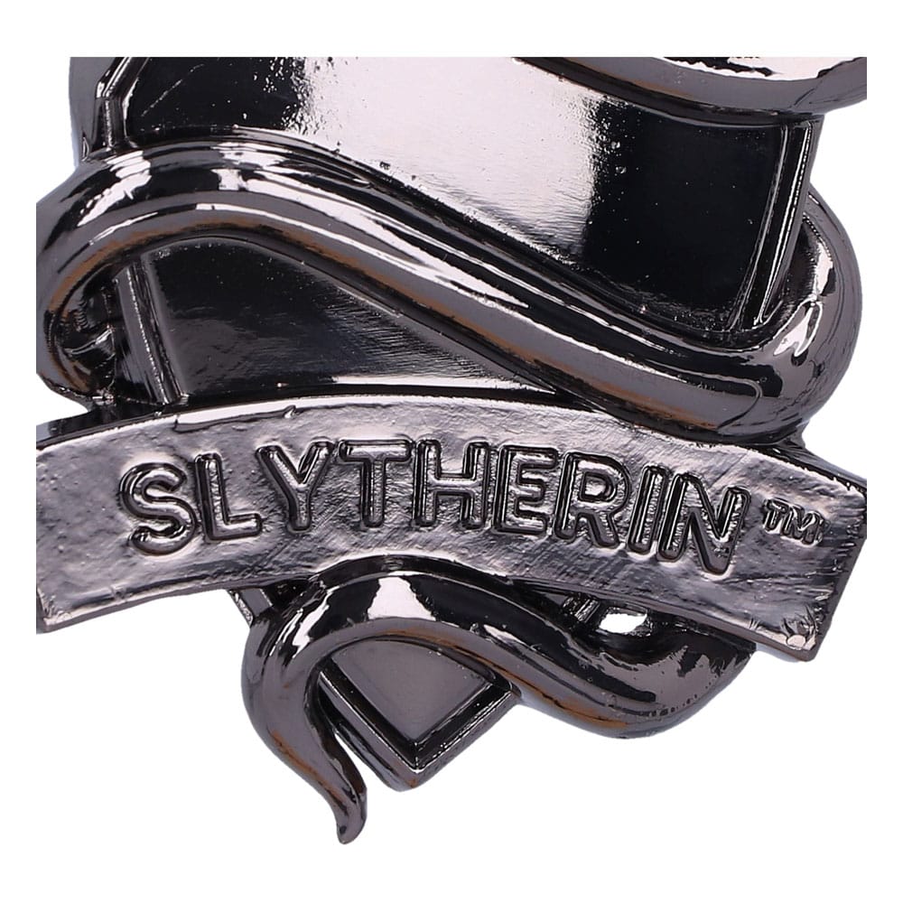 Harry Potter Decoración Árbol de Navidad Slytherin Crest (Silver) 6 cm