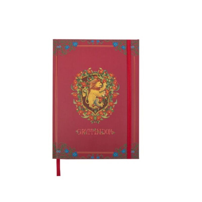 Cuaderno deluxe Mundo mágico de Gryffindor 14,5 x 21 cm