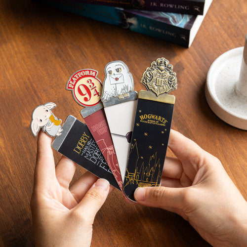 Set De 4 Marcapáginas Harry Potter