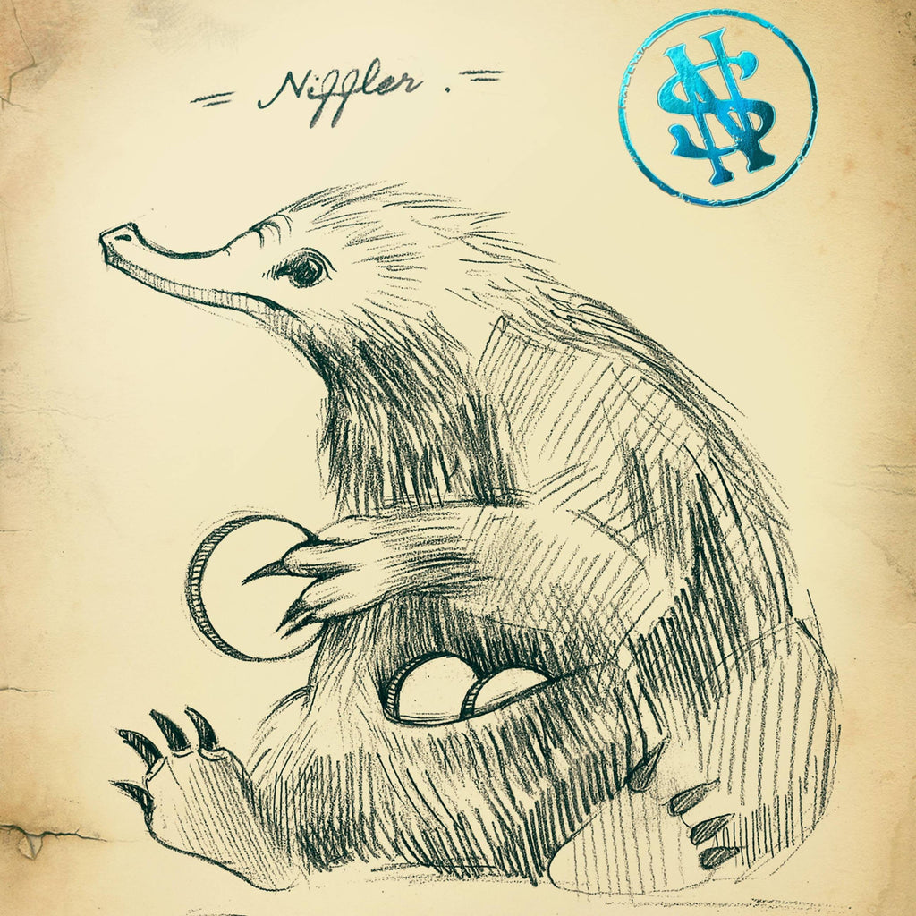 Postales misteriosas - Serie 01 El diario de campo de Newt Scamander. Minalima-Harry Potter