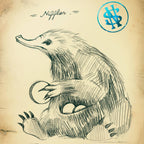 Postales misteriosas - Serie 01 El diario de campo de Newt Scamander. Minalima-Harry Potter