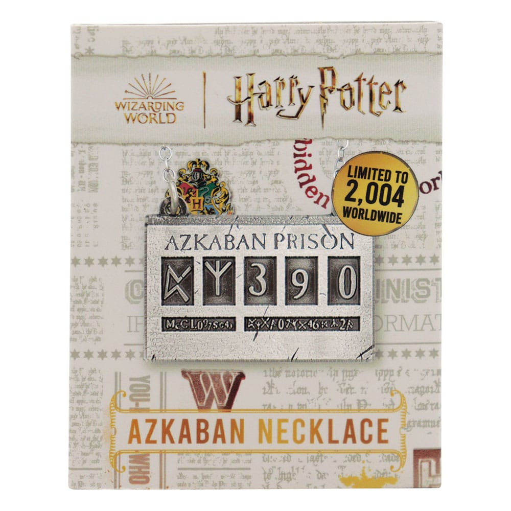 (PRE VENTA) Harry Potter Collar con Colgante Azkaban Edición Limitada