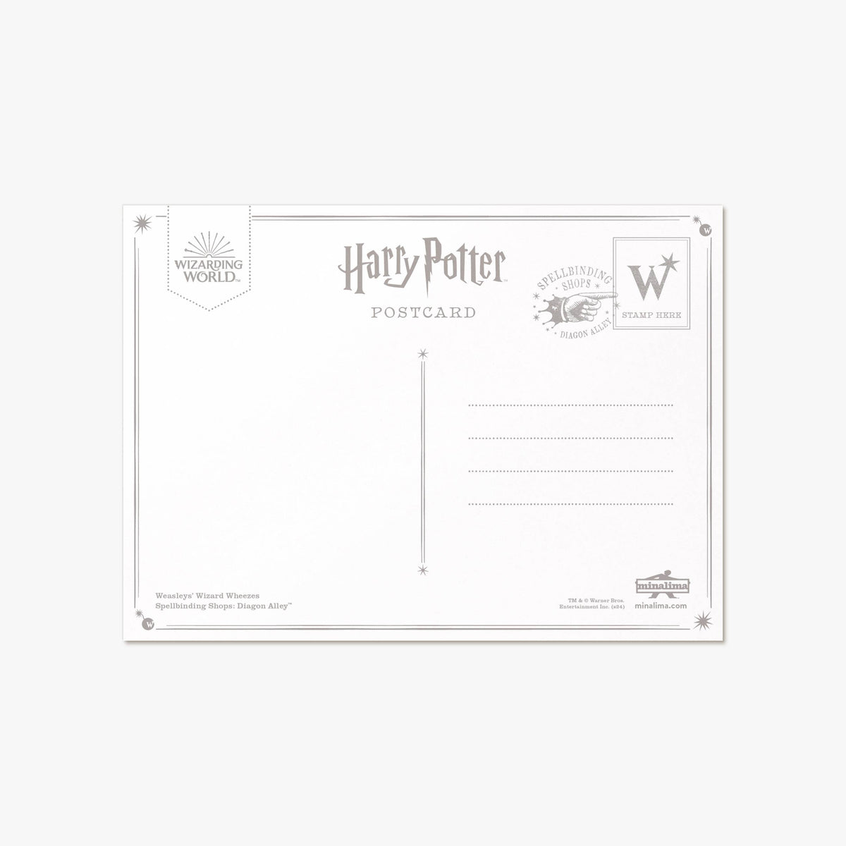 Tarjetas Misteriosas De Minalima Serie 02. Harry Potter