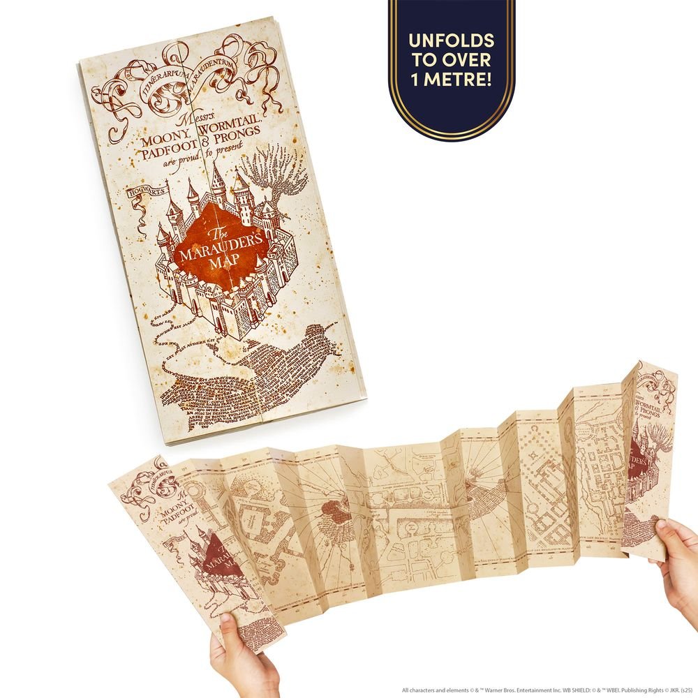 Juego Harry Potter Mapa Del Merodeador Y Varita