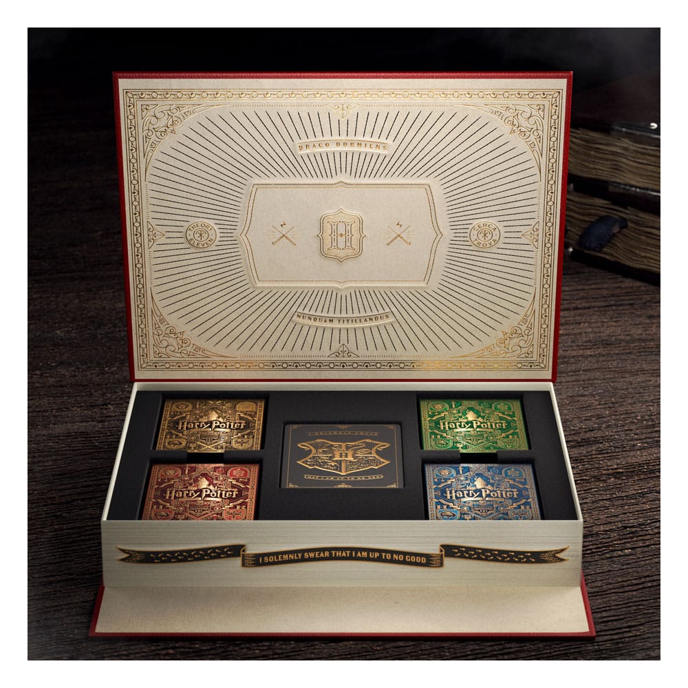 (PRE VENTA) Harry Potter Baraja de cartas Box Set (4 barajas)