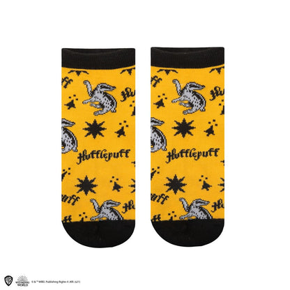 Harry Potter Pack de 3 Pares de calcetines tobilleros Hufflepuff