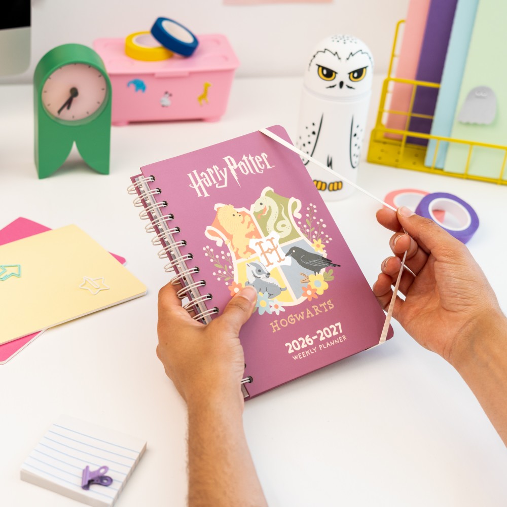 Agenda Escolar 2026/2027 Semana Vista A5 12 Meses Harry Potter