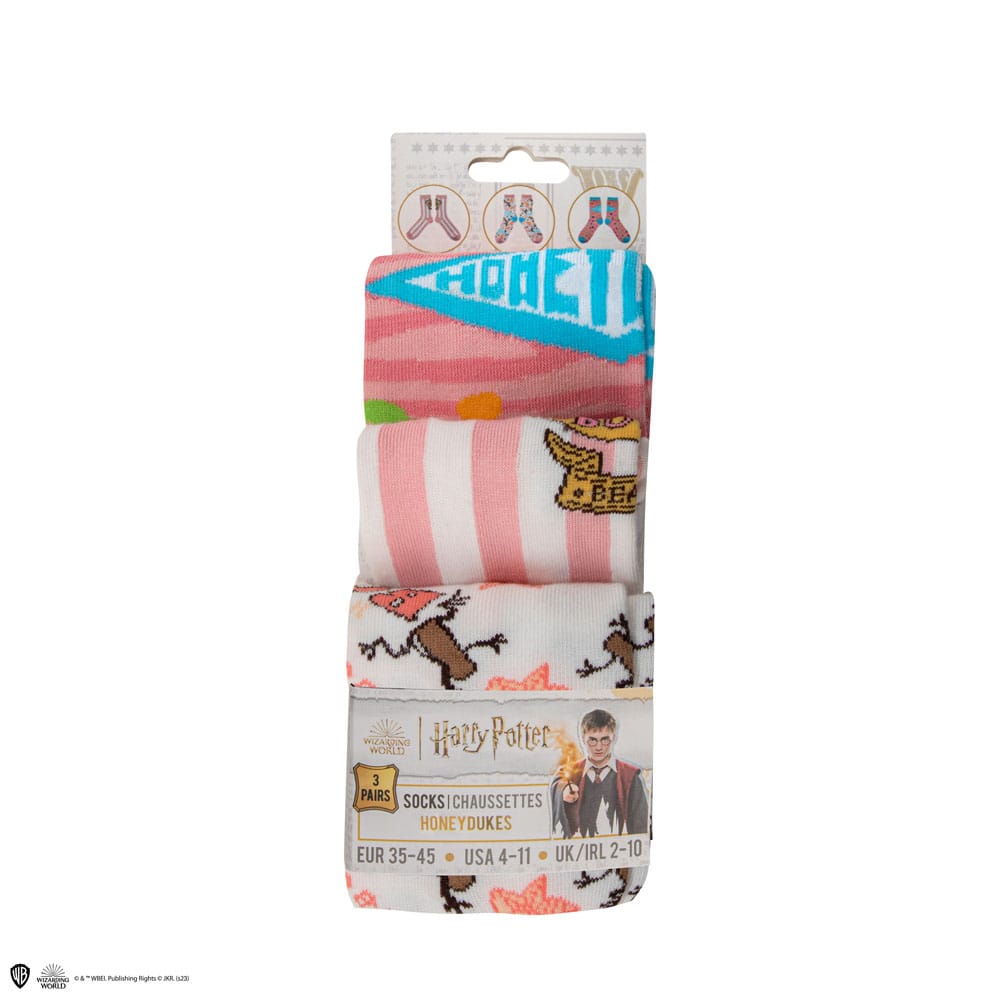 Harry Potter Pack de 3 Pares de calcetines Honey Dukes