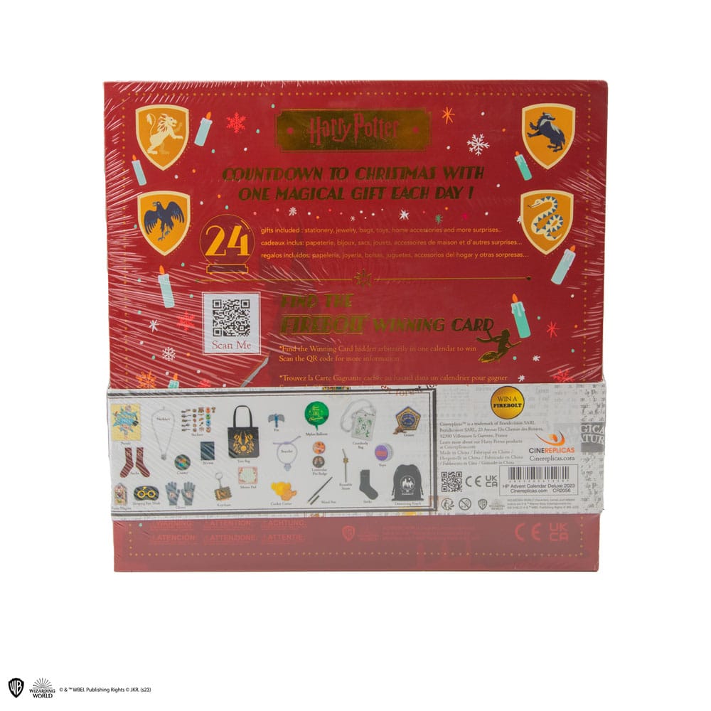 Harry Potter Calendario de adviento Wizarding World Deluxe 2023