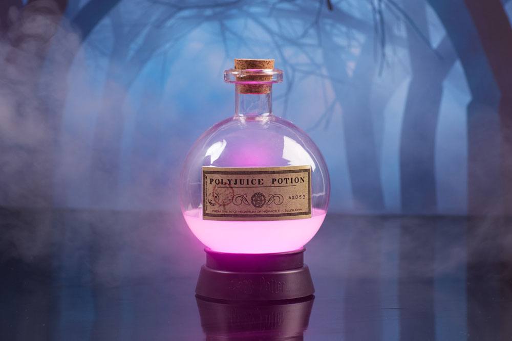 Harry Potter Lámpara Mood Light que cambia los colores Poción Multijugos 14 cm