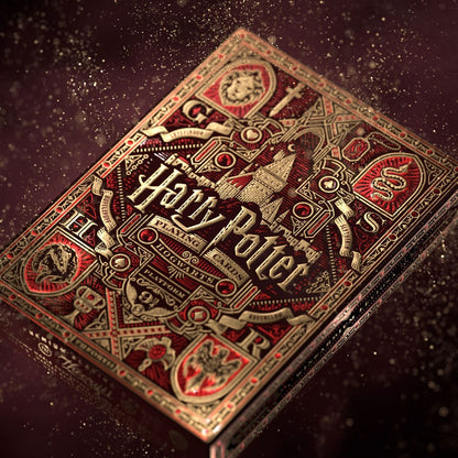 Harry Potter Baraja de cartas Red Version (Gryffindor)