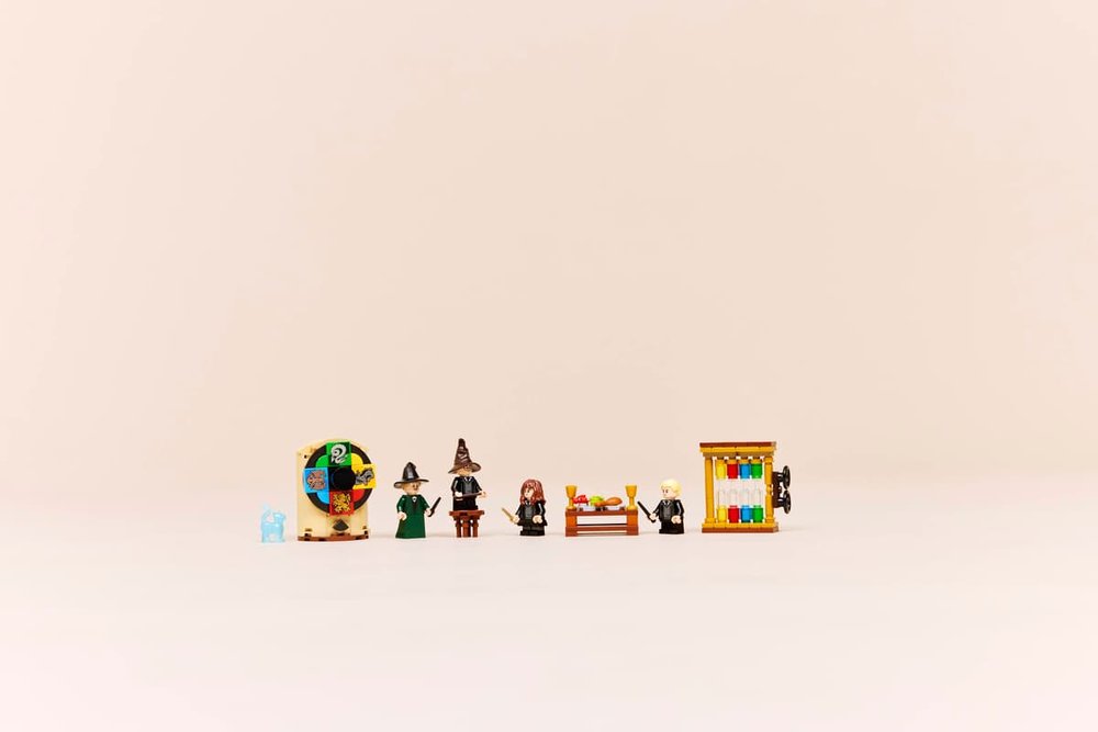 Lego Castillo De Hogwarts Ceremonia Sombrero Seleccionador