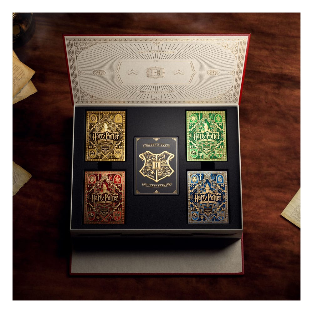 (PRE VENTA) Harry Potter Baraja de cartas Box Set (4 barajas)