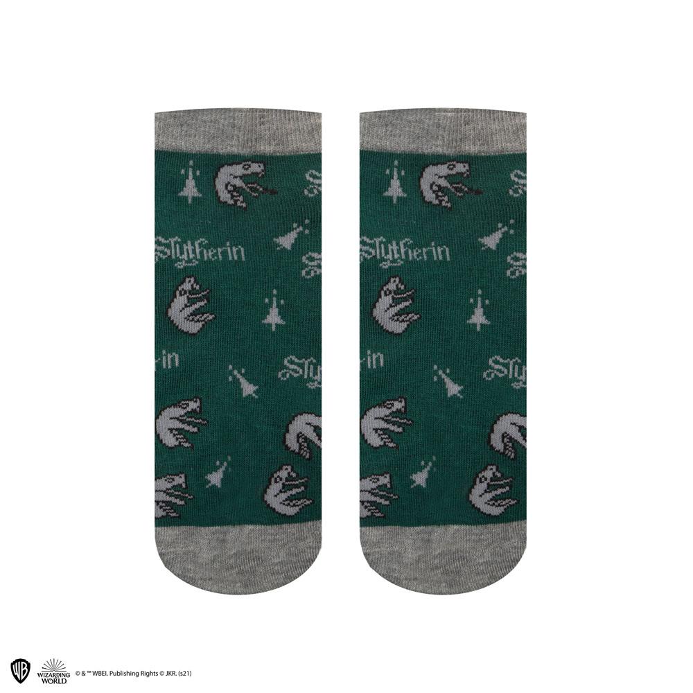 Harry Potter Pack de 3 Pares de calcetines tobilleros Slytherin