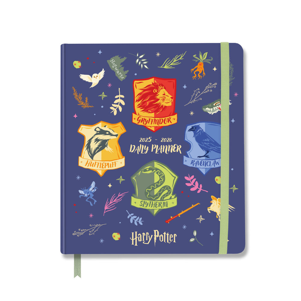 Agenda escolar 2025/2026 d/p con lomo 11 meses harry potter
