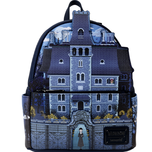 Mini Mochila Fachada Academia Nevermore