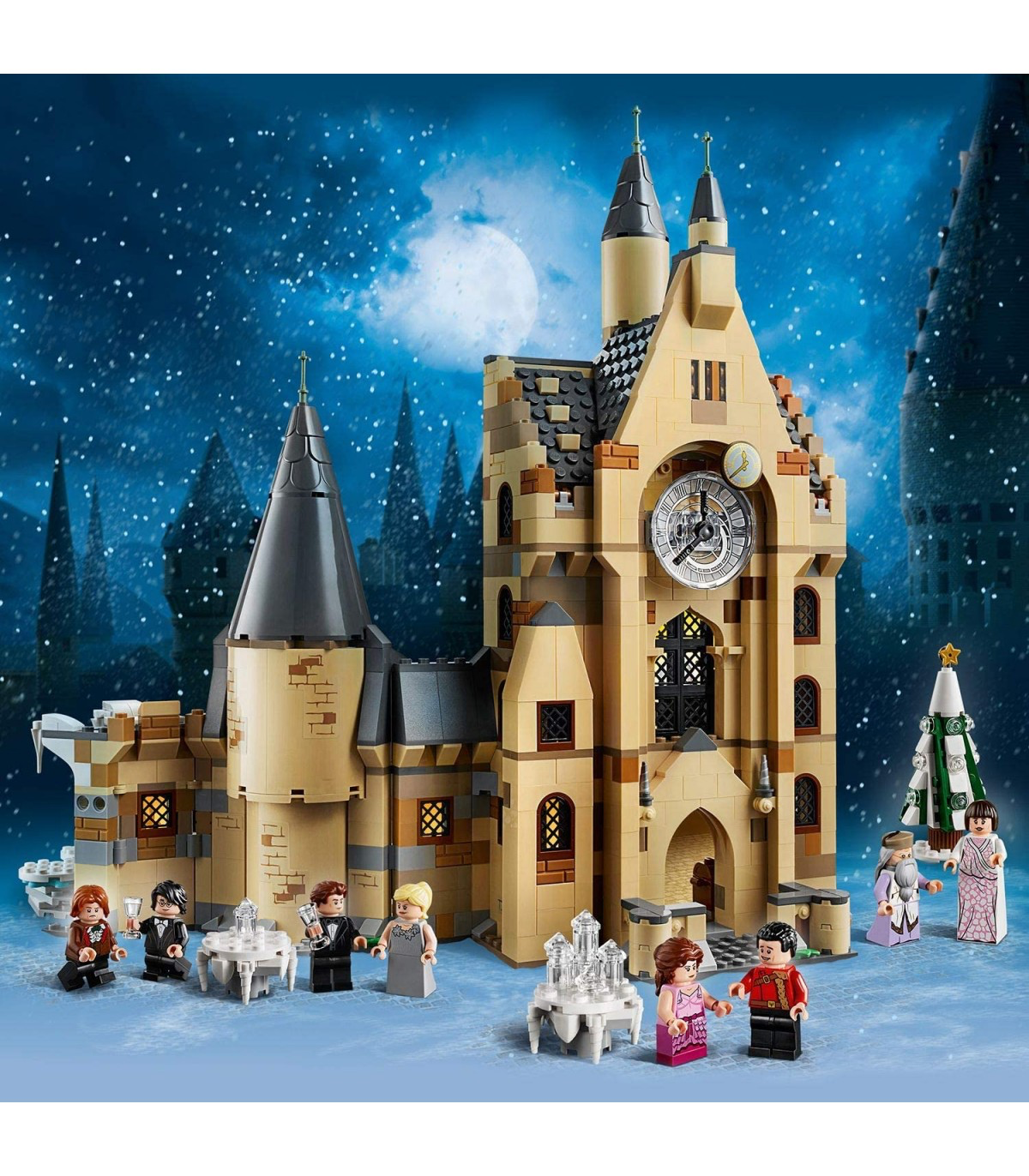 Lego Harry Potter torre del reloj de Howarts