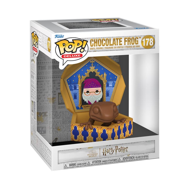 Harry Potter POP! Deluxe Vinyl Figura Deluxe Chocolate Frog 12 cm