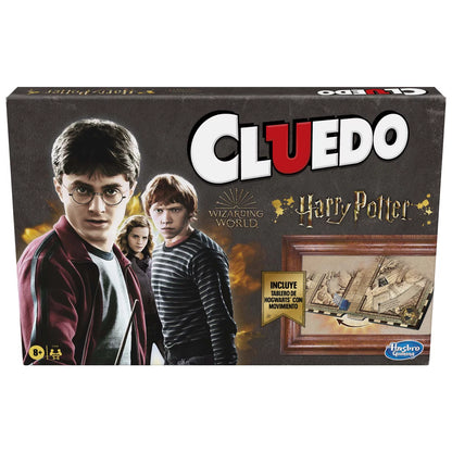 Juego de mesa de estrategia y descubrimiento Cluedo Harry Potter, de 3 a 5 jugadores