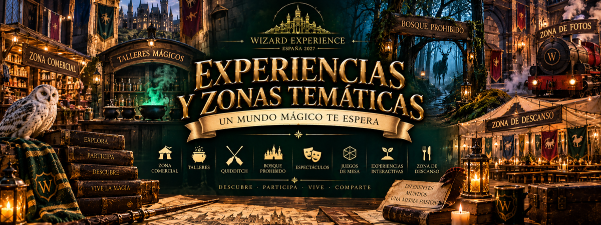 Experiencias y zonas temáticas