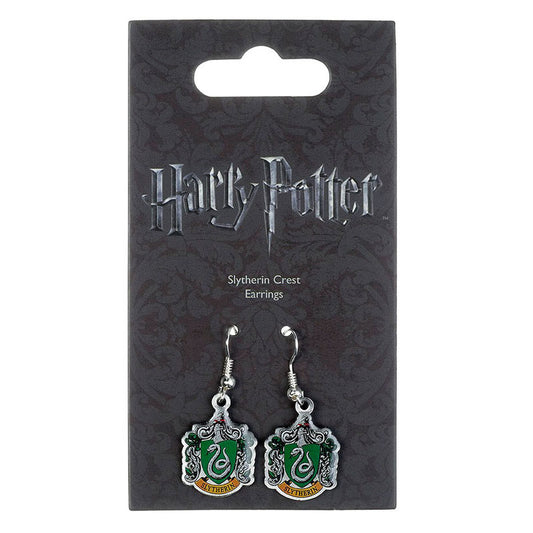 Pendientes Slytherin Crest Harry Potter