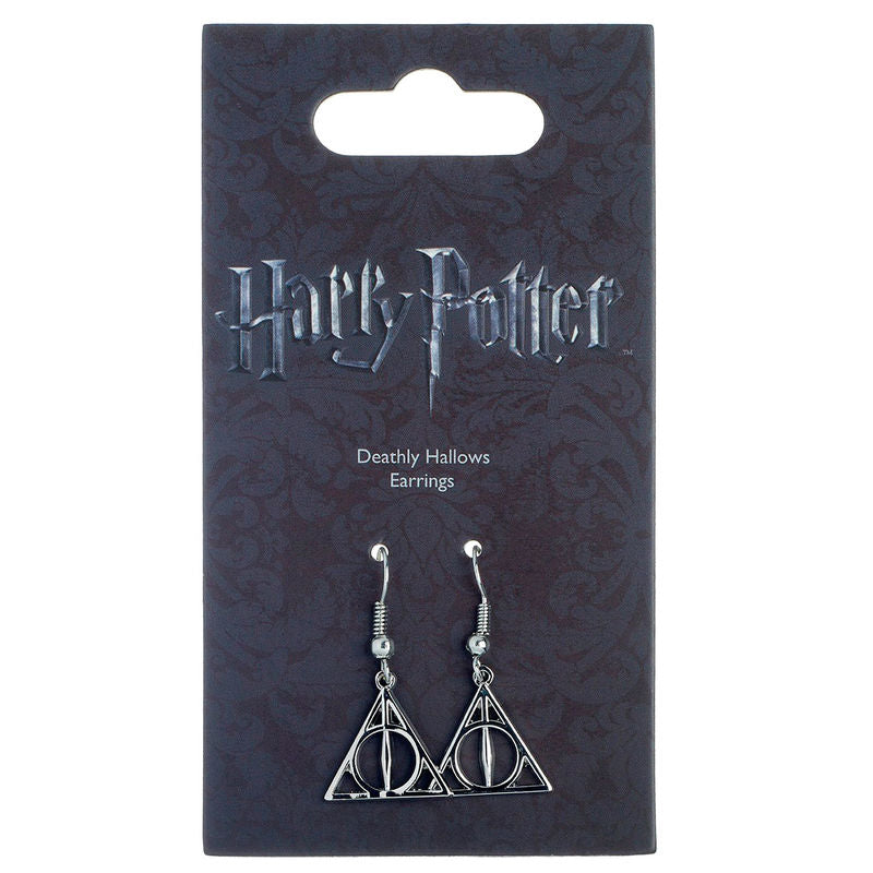 Harry Potter Pendientes Reliquias de la Muerte