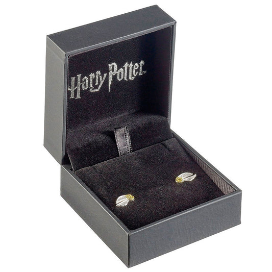 Pendientes Golden Snitch plata Harry Potter