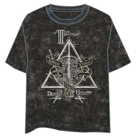 Camiseta Deathly Hallows Harry Potter adulto Talla S