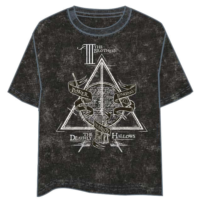 Camiseta Deathly Hallows Harry Potter adulto Talla M