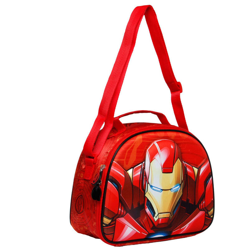 Bolsa portameriendas 3D Stark Iron Man Marvel
